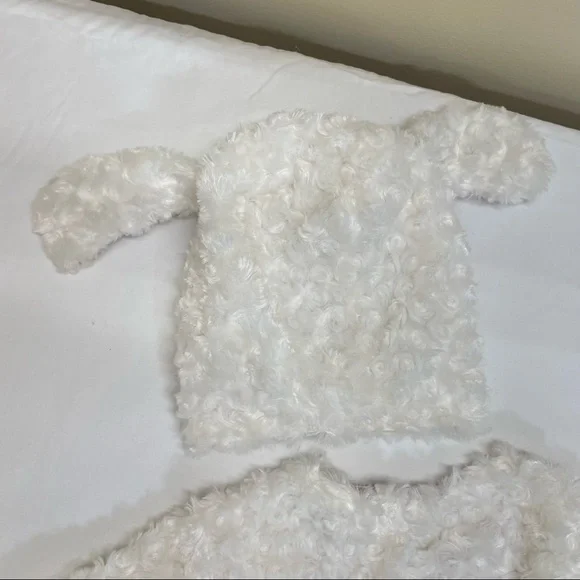 Lamb Sheep Costume Dress and Hat Size 12-24 months toddler kids - Picture 9 of 12